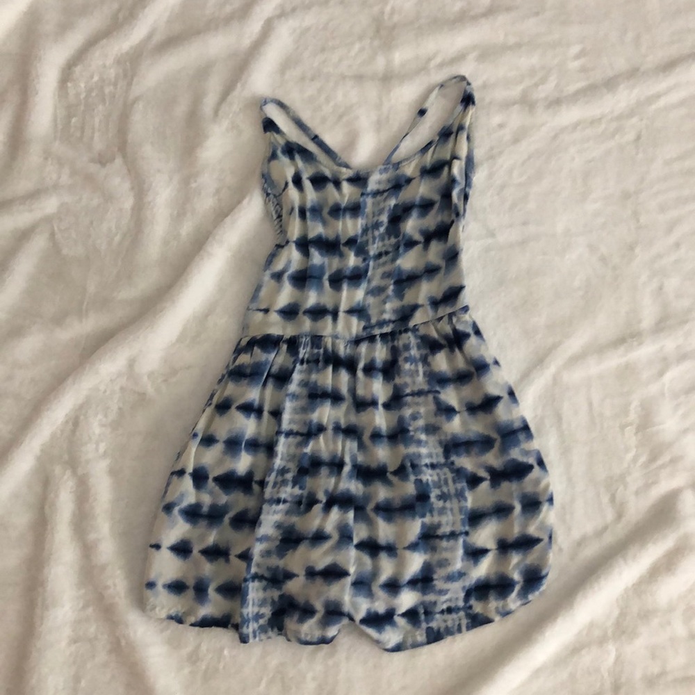 Billabong Blue Tie Dye Romper